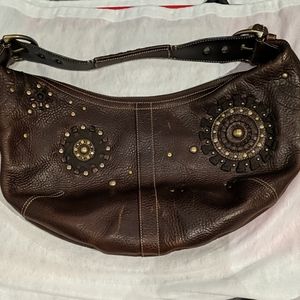 Coach leather bag